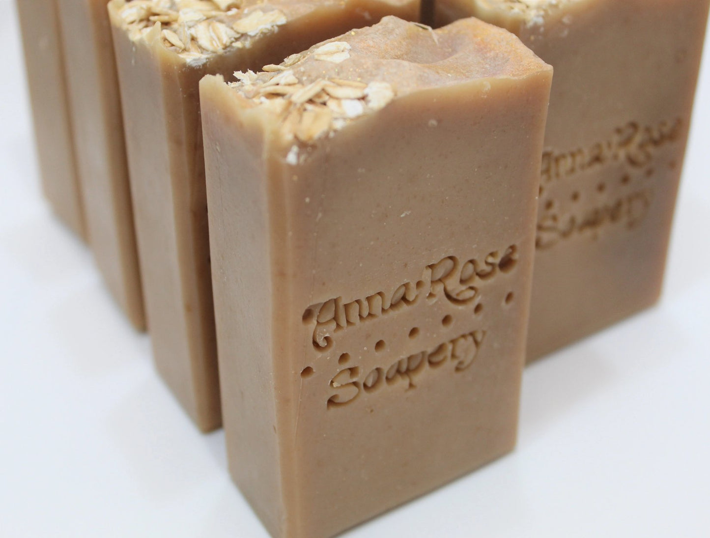 Oatmeal, Goat Milk, & Honey Handmade Artisan Soap