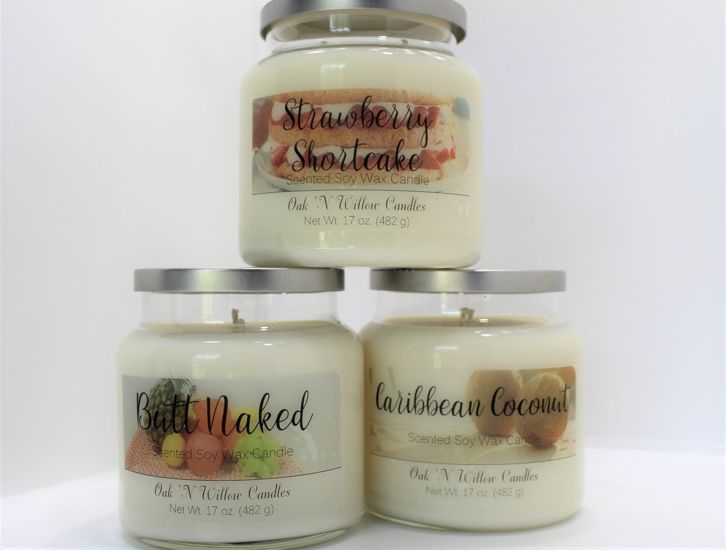 Hand Poured Soy Wax Candle - 17 oz.