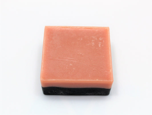 Charcoal & Rose Clay Facial Bar Soap - Travel & Guest Size