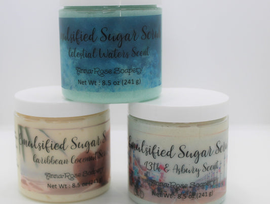 Emulsified Sugar Scrubs