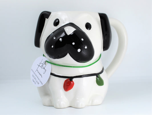 Hand Poured Soy Wax Candle - Winter Holiday Mug