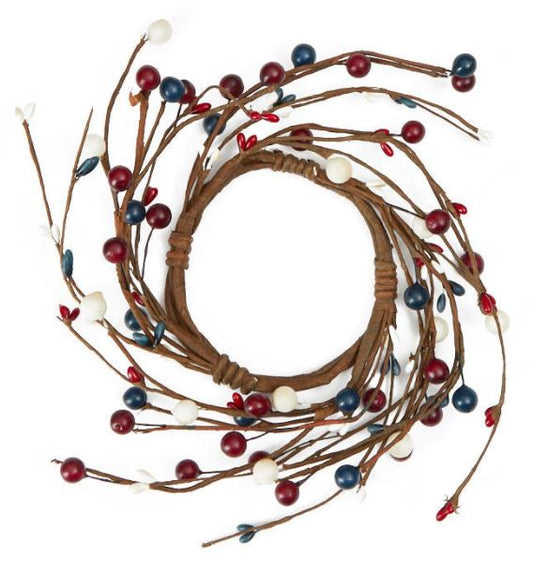 Americana Pip Berry Candle Ring - LG