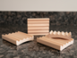 soap dishes on a granite surface
