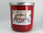 Hand Poured Soy Wax Candle - 12 oz. Apple Harvest Scented Tumbler