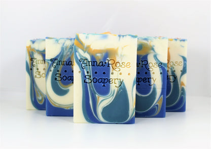 Sea Salt & Water Lily Handmade Artisan Soap